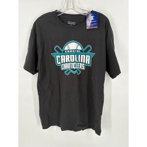 Champion Coastal Carolina Chanticleers Baseball Graphic T-Shirt, Size‎ L *